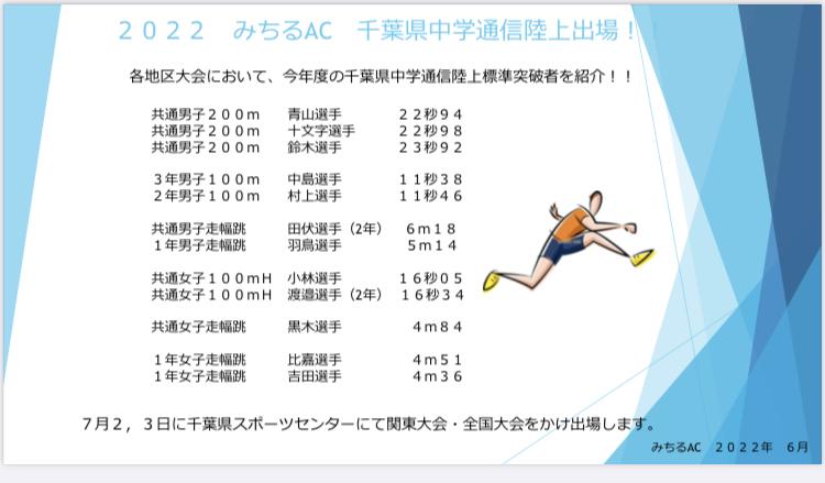 中学生県通信突破者